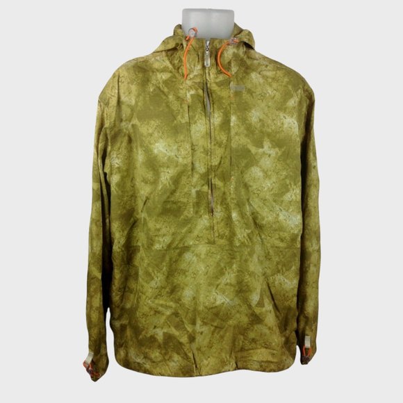 Transfer Research 1/2 Zip Pullover Hoodie Wind Jacket Mens Size L Windbreaker - Picture 5 of 12